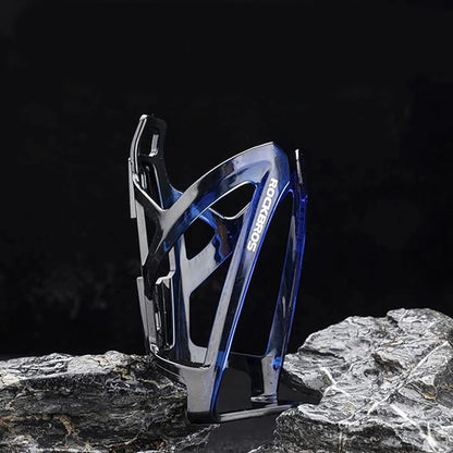 Rockbros FK338 bicycle holder for water bottle - black and blue_4
