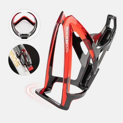 Rockbros FK338 bicycle holder for water bottle - black and red_5