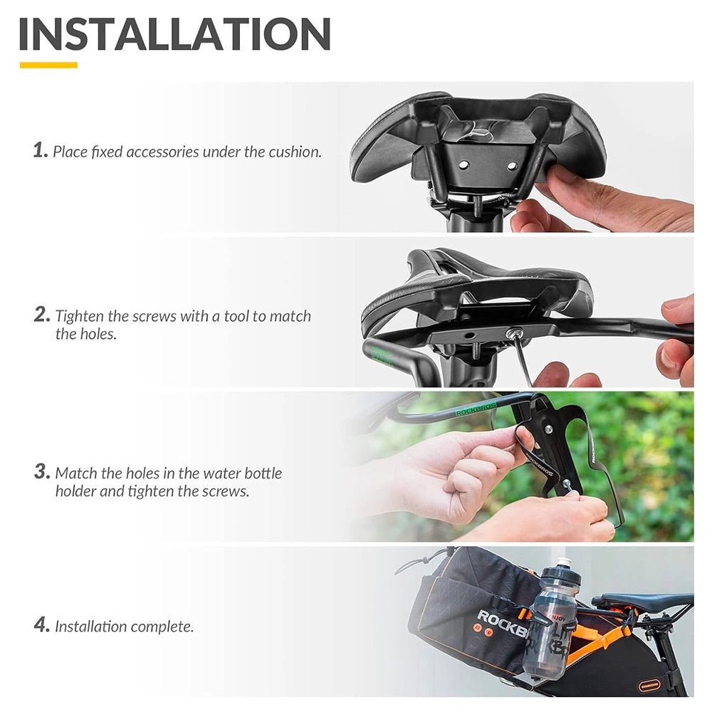 Rockbros Multifunctional Bracket 31210013001 Saddle Bag Stabilizer - Black_5