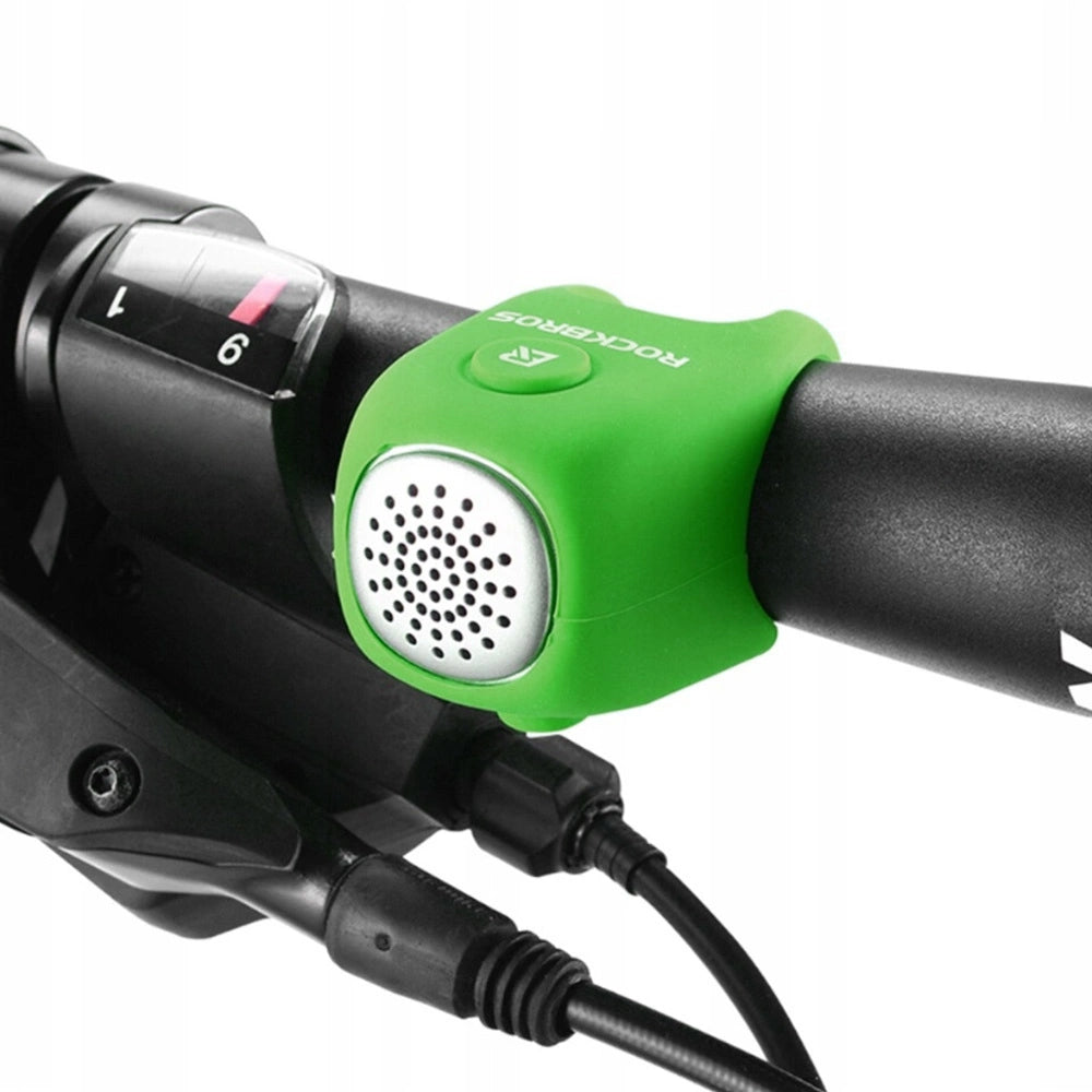 Rockbros CB1709GN electronic bicycle bell - green_1