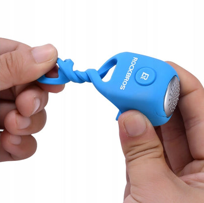 Rockbros CB1709BU electronic bicycle bell - blue_4