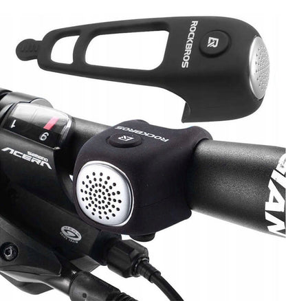 Rockbros CB1709BK electronic bicycle bell - black_1