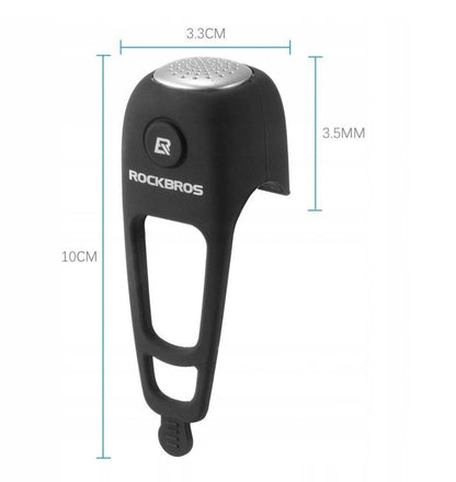 Rockbros CB1709BK electronic bicycle bell - black_3