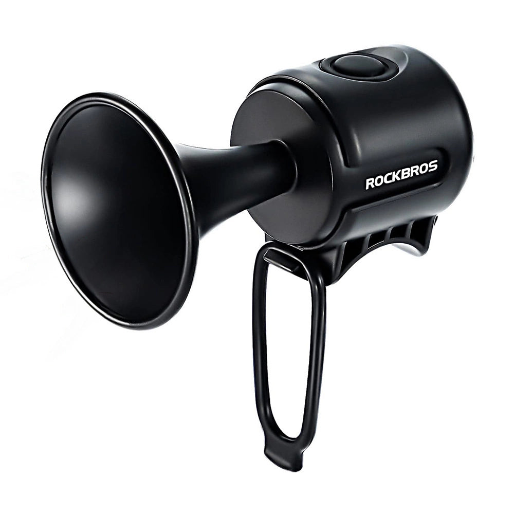 Rockbros 34210002001 electronic bicycle bell - black_0