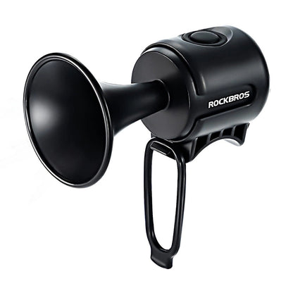 Rockbros 34210002001 electronic bicycle bell - black_0