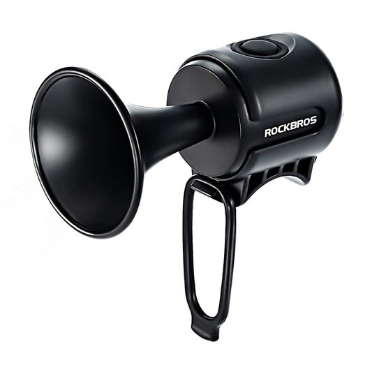 Rockbros 34210002001 electronic bicycle bell - black_0