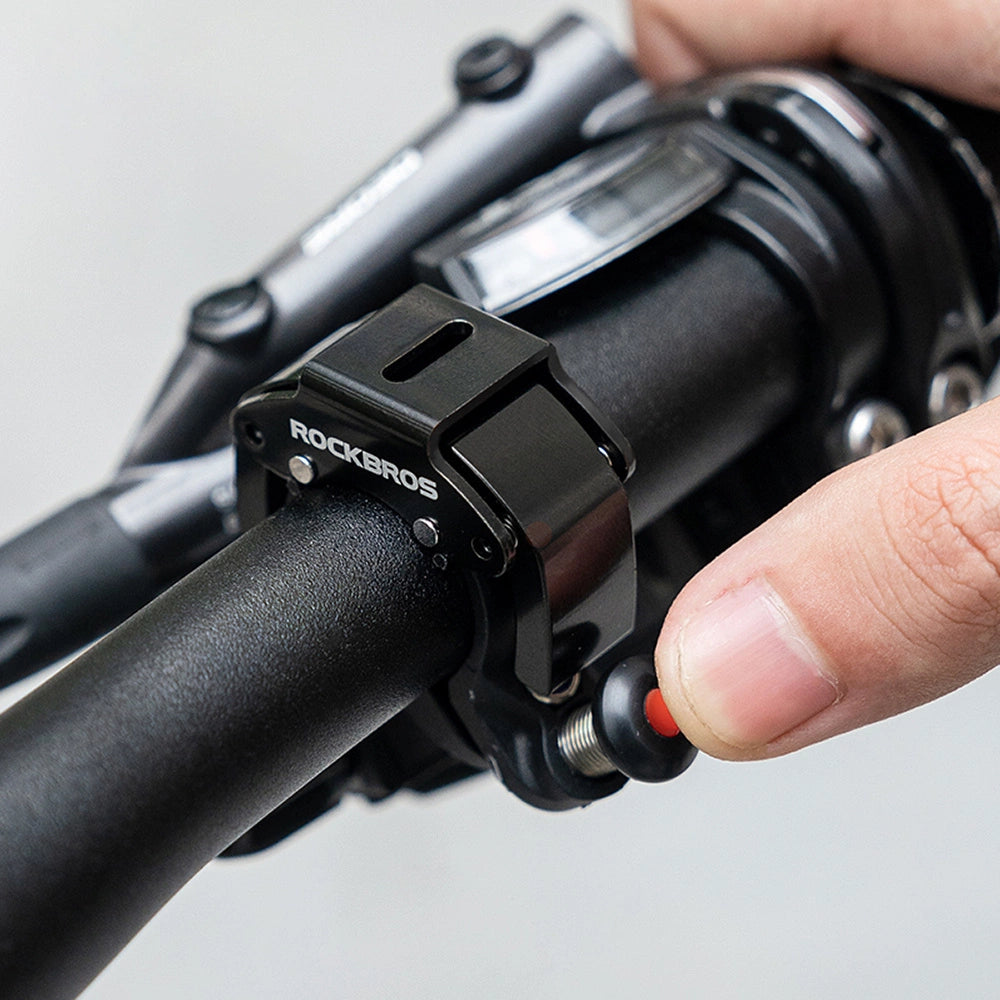 Rockbros bicycle bell 34210006001 shape C - black_5