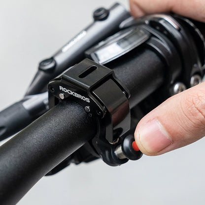 Rockbros bicycle bell 34210006001 shape C - black_5