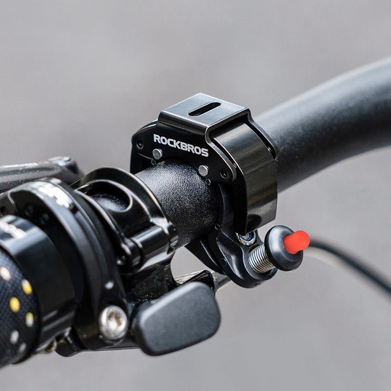 Rockbros bicycle bell 34210006001 shape C - black_4