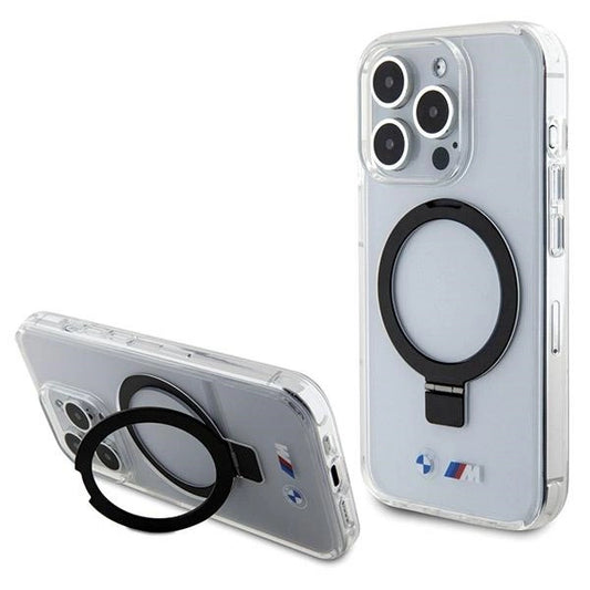 BMW Ring Stand M Collection MagSafe case for iPhone 15 Pro Max - transparent_0