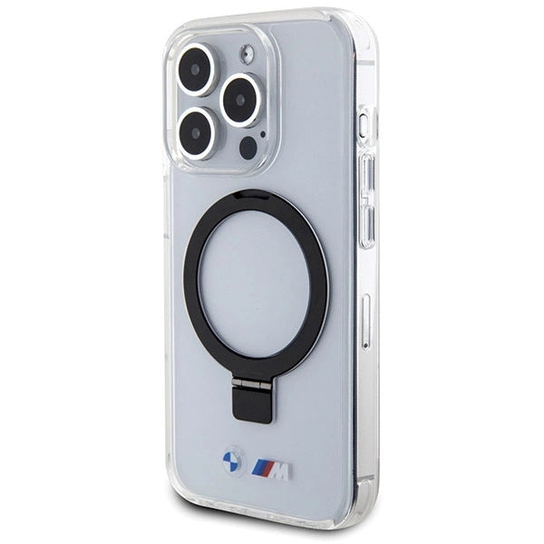 BMW Ring Stand M Collection MagSafe case for iPhone 15 Pro Max - transparent_1