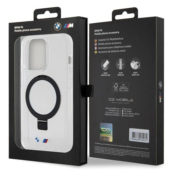 BMW Ring Stand M Collection MagSafe case for iPhone 15 Pro Max - transparent_7