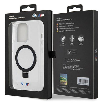 BMW Ring Stand M Collection MagSafe case for iPhone 15 Pro Max - transparent_7