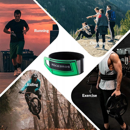 Rockbros reflective tape 49210008001 - green_1