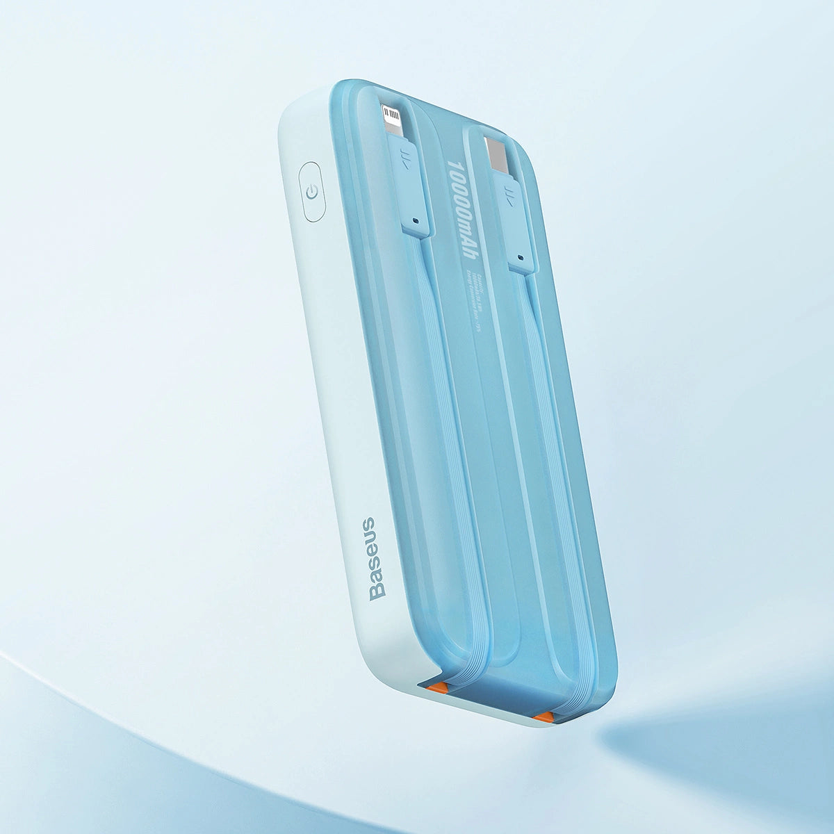 Baseus Comet Series powerbank with display 10000mAh 22.5W - blue + USB-A - USB-C cable 0.3m - white_9