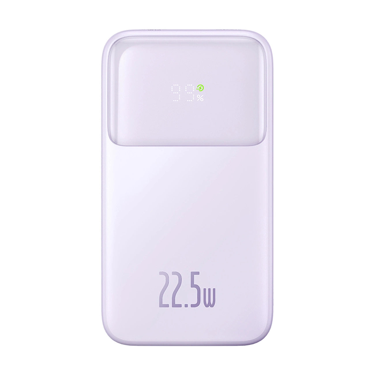 Baseus Comet Series powerbank with display 10000mAh 22.5W - purple + USB-A / USB-C cable_1