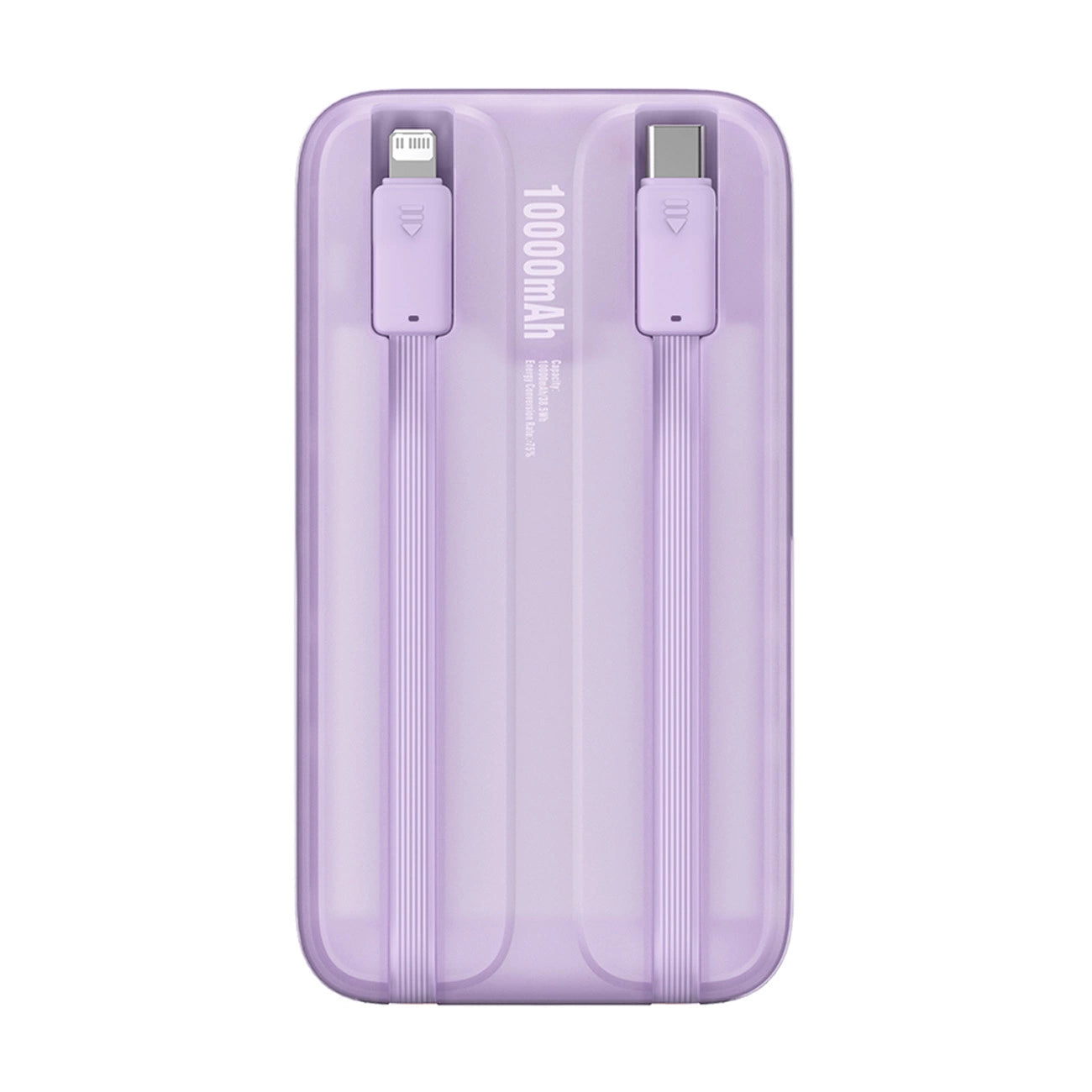 Baseus Comet Series powerbank with display 10000mAh 22.5W - purple + USB-A / USB-C cable_3