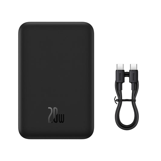 Powerbank Baseus Magnetic Mini 20000mAh, USB-C 20W MagSafe (black)_0