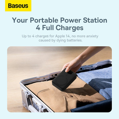 Powerbank Baseus Magnetic Mini 20000mAh, USB-C 20W MagSafe (black)_20