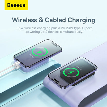 Powerbank Baseus Magnetic Mini 20000mAh, USB-C 20W MagSafe (black)_21