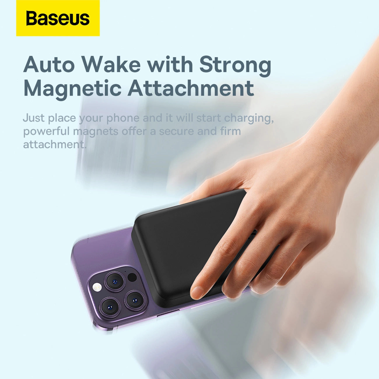Powerbank Baseus Magnetic Mini 20000mAh, USB-C 20W MagSafe (black)_24