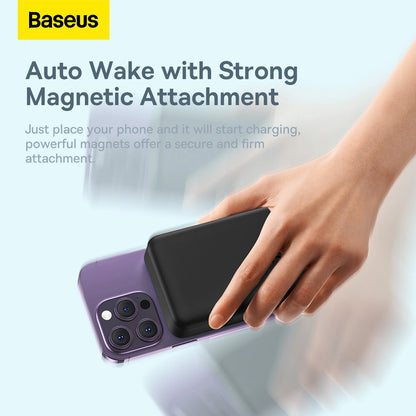 Powerbank Baseus Magnetic Mini 20000mAh, USB-C 20W MagSafe (black)_24