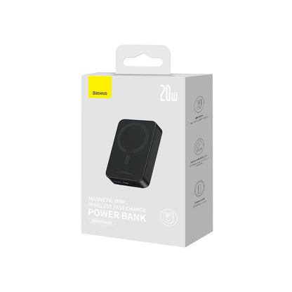 Powerbank Baseus Magnetic Mini 20000mAh, USB-C 20W MagSafe (black)_8