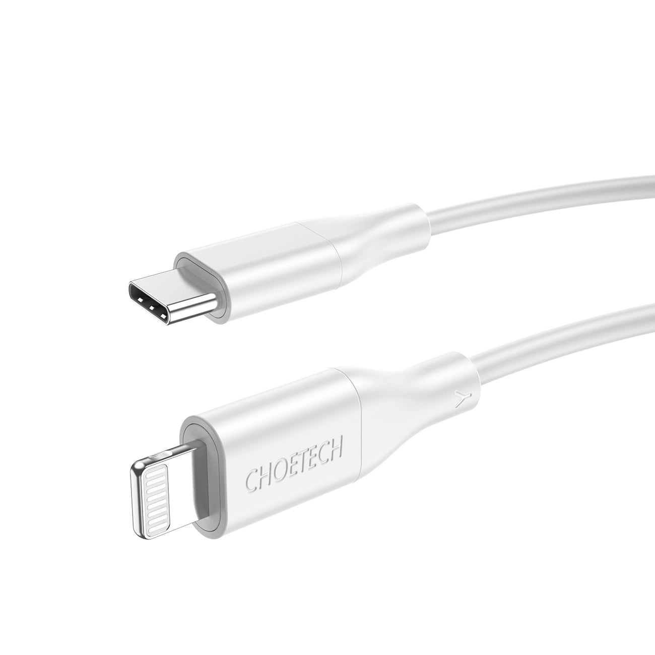 Choetech IP0040 USB-C / Lightning MFi PD 30W 1.2m cable - white_6