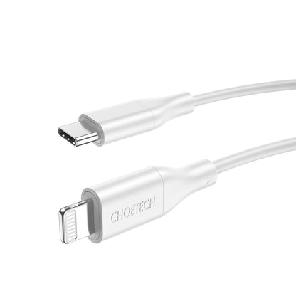 Choetech IP0040 USB-C / Lightning MFi PD 30W 1.2m cable - white_6