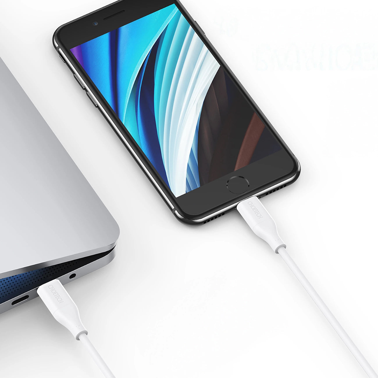Choetech IP0040 USB-C / Lightning MFi PD 30W 1.2m cable - white_10
