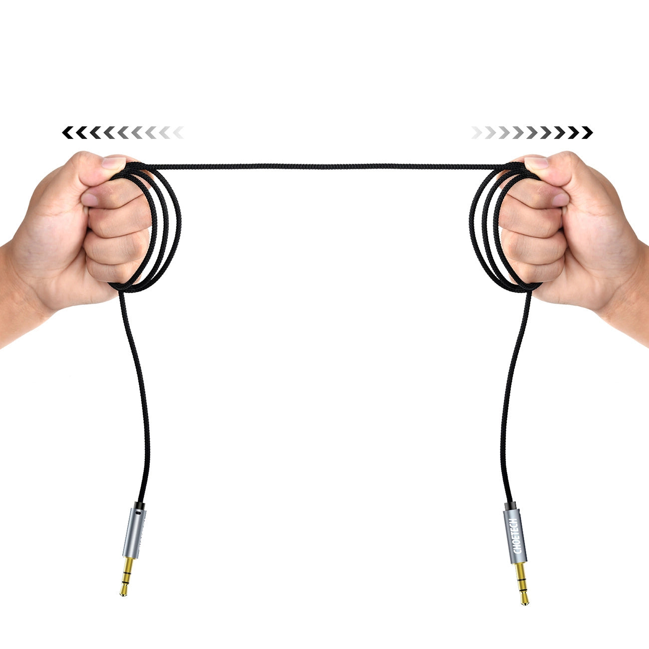 Choetech AUX002 cable mini jack 3.5mm (male) / mini jack 3.5mm (male) 1.2m - black_2