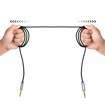 Choetech AUX002 cable mini jack 3.5mm (male) / mini jack 3.5mm (male) 1.2m - black_2