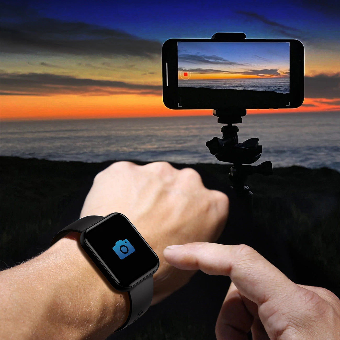 Choetech WT001 smartwatch with IP67 call answering function - black_12
