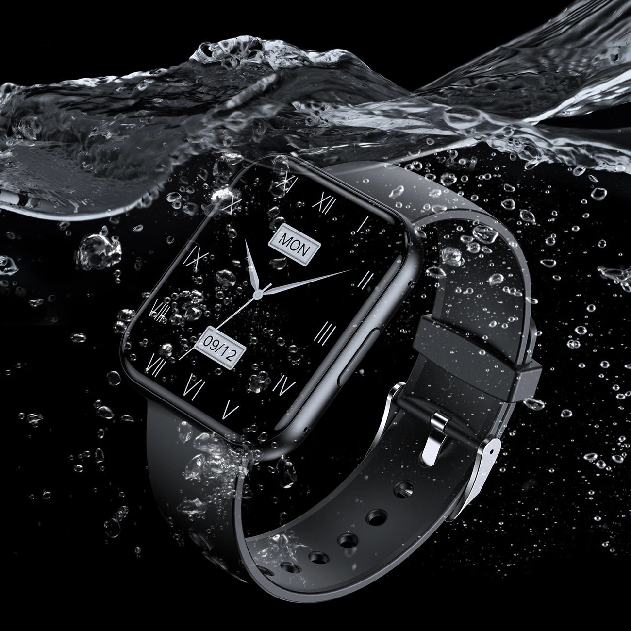 Choetech WT001 smartwatch with IP67 call answering function - black_9