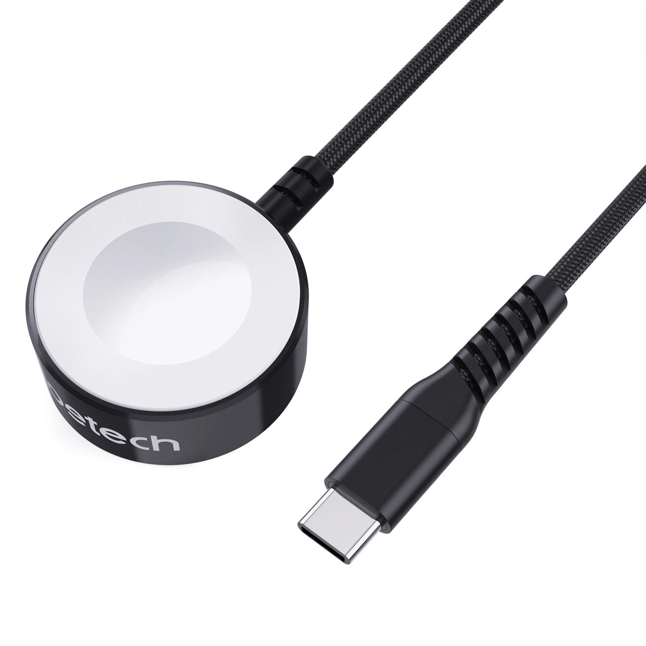 Choetech T319 MFI 5W wireless charger for Apple Watch + USB-C cable - black_10