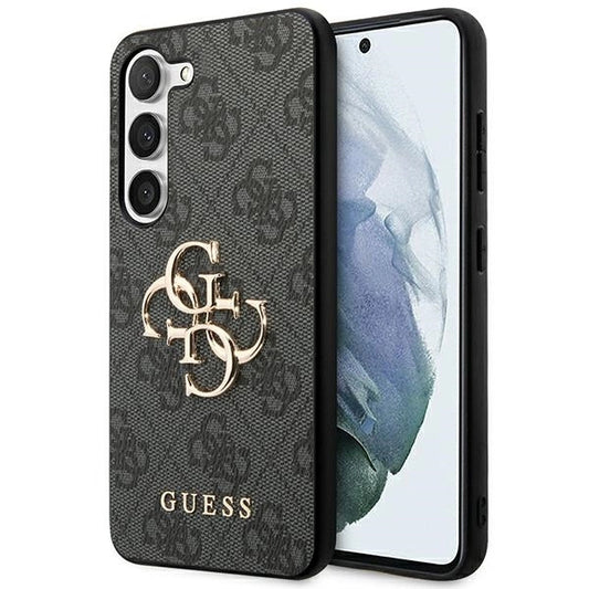 Guess GUHCS23FE4GMGGR S23 FE S711 gray/gray hardcase 4G Big Metal Logo_0