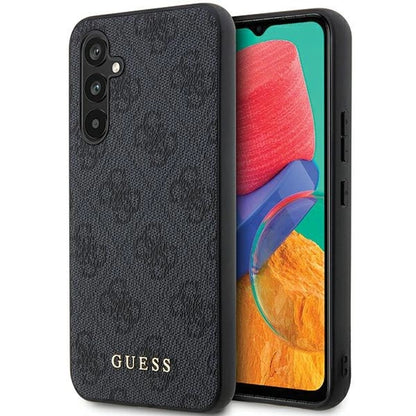 Guess GUHCS23FEG4GFGR S23 FE S711 gray/gray hardcase 4G Metal Gold Logo_0