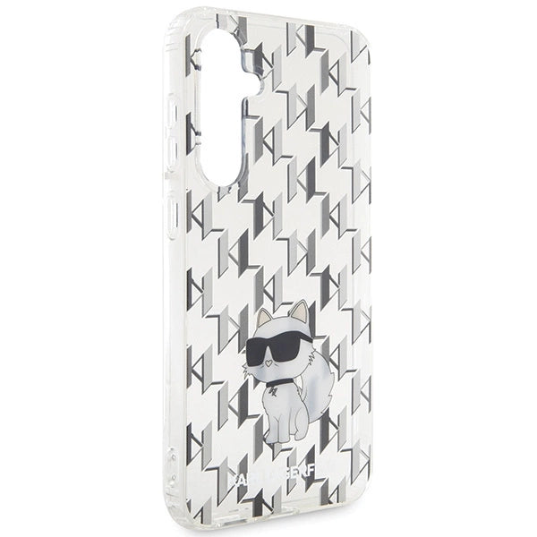Karl Lagerfeld KLHCS23FEHNCMKLT S23 FE S711 transparent hardcase Monogram Choupette_3