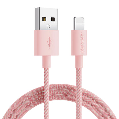Joyroom Colorful Data Cable S-2030M13 USB-A / Lightning 2.4A 2m - pink_0