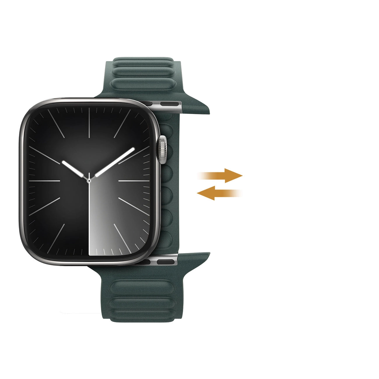 Magnetic Dux Ducis Strap BL for Apple Watch 38 / 40 / 41 mm - green_10