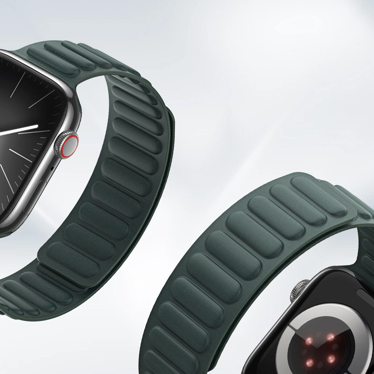 Magnetic Dux Ducis Strap BL for Apple Watch 38 / 40 / 41 mm - green_7
