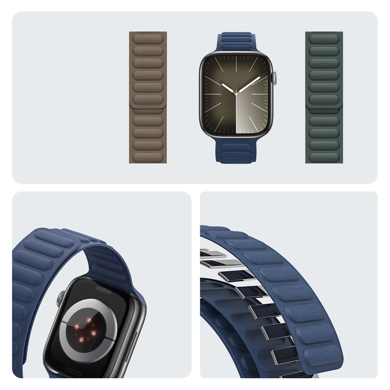 Dux Ducis Strap BL Magnetic Strap for Apple Watch 38 / 40 / 41 mm - Blue_5