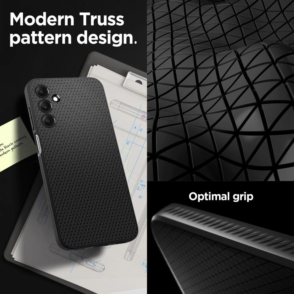Spigen Liquid Air Case for Samsung Galaxy A15 4G / 5G - Matte Black_11