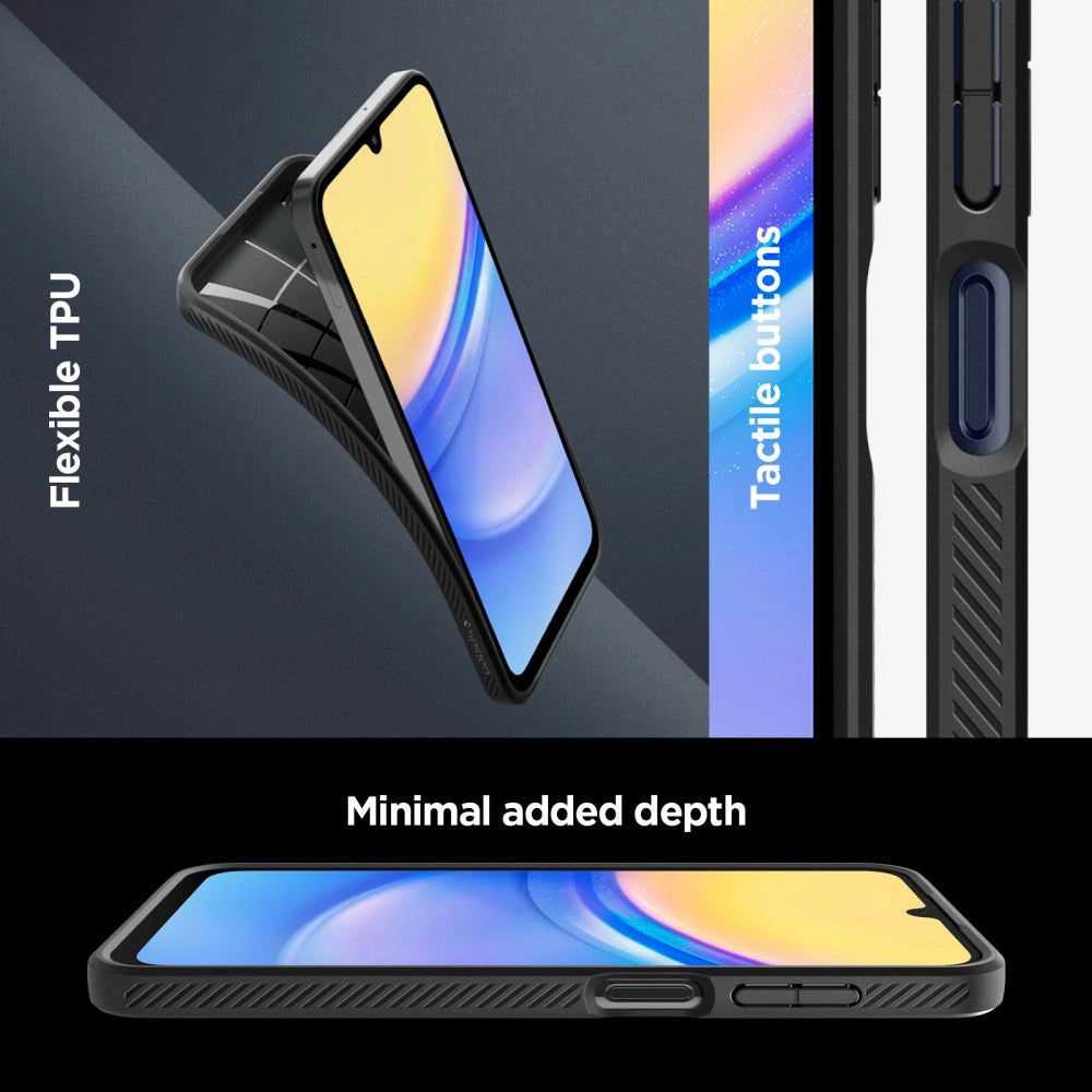 Spigen Liquid Air Case for Samsung Galaxy A15 4G / 5G - Matte Black_15