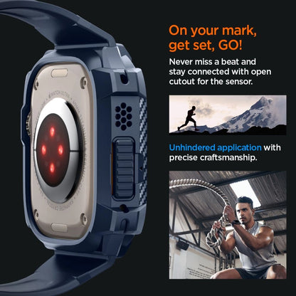 Spigen Rugged Armor Pro Case for Apple Watch Ultra 1 / 2 (49mm) - Navy Blue_13