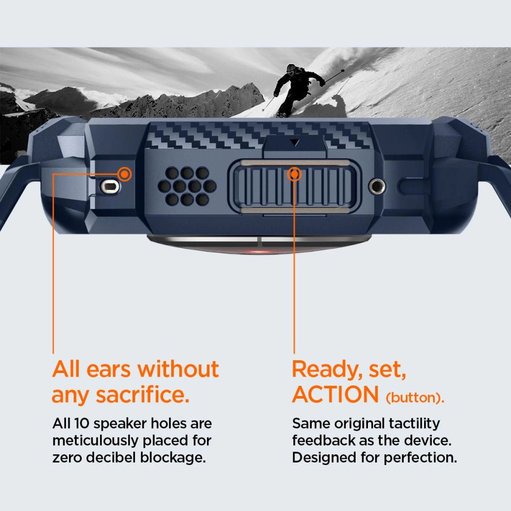 Spigen Rugged Armor Pro Case for Apple Watch Ultra 1 / 2 (49mm) - Navy Blue_15