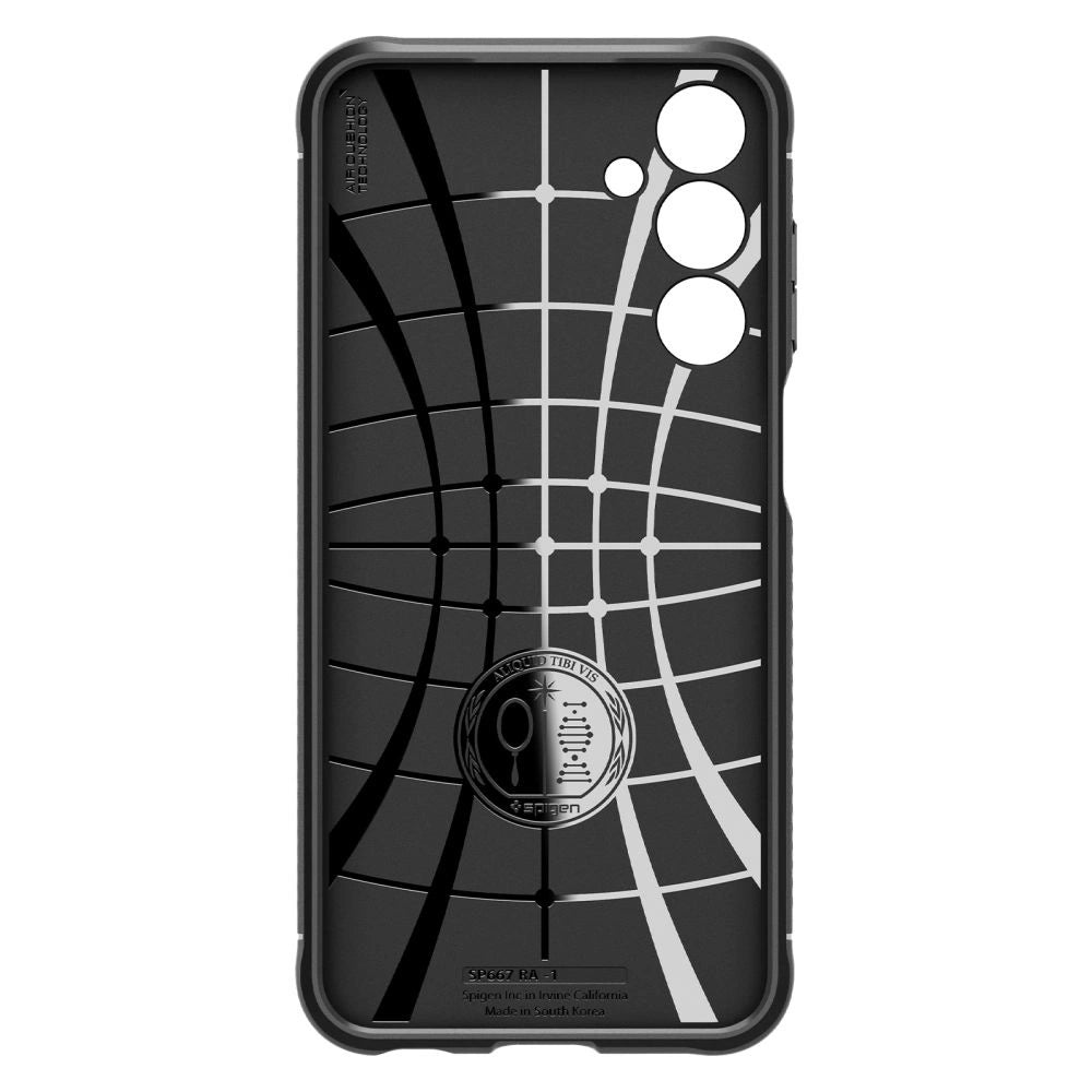Spigen Rugged Armor Case for Samsung Galaxy A25 5G - Matte Black_3