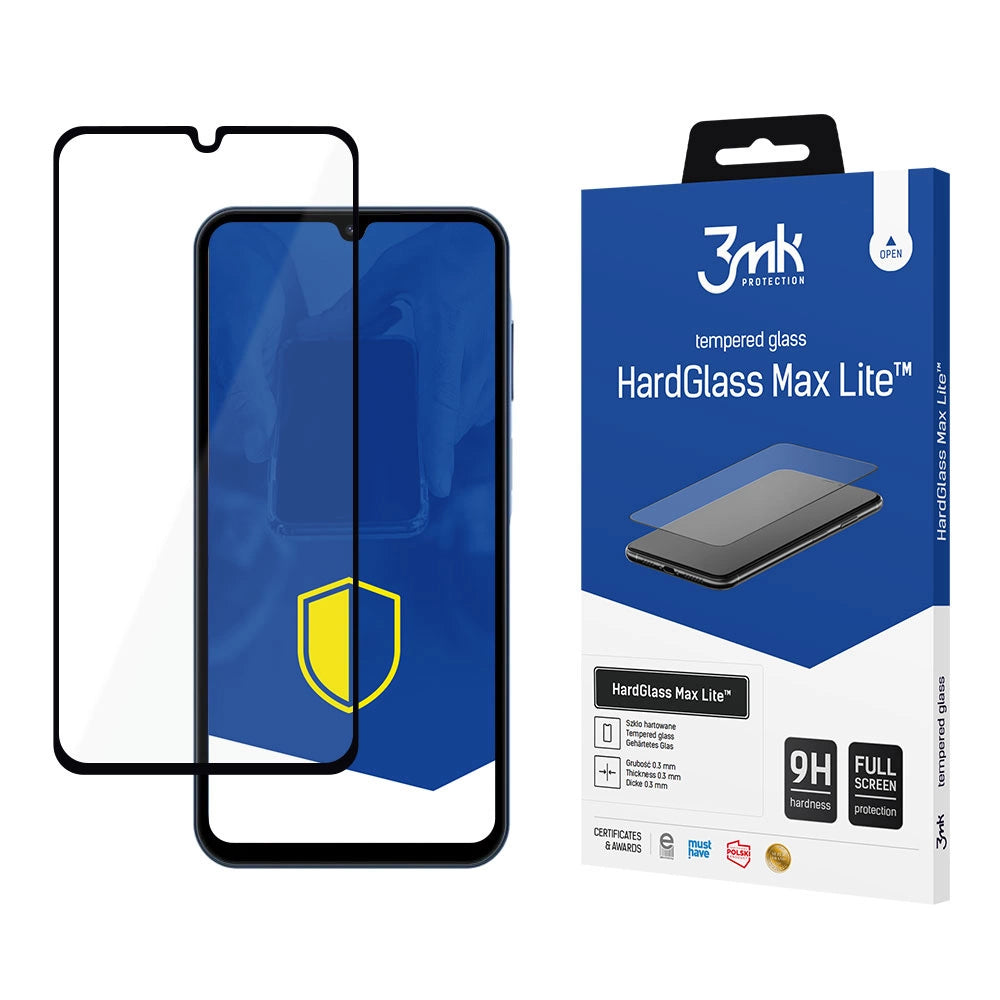 9H 3mk HardGlass Max Lite™ glass for Samsung Galaxy A15 5G_0