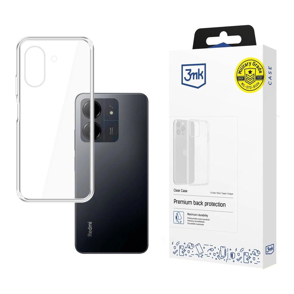 3mk Clear Case for Redmi 13C / Poco C65 - transparent_0