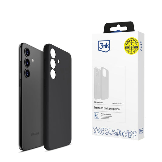 3mk Silicone Case for Samsung Galaxy S24 - black_0